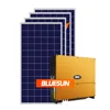 High efficiency 20kva 20kw customized solar system with Bluesun solar panel