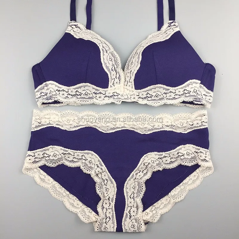 Wholesale Cotton Double Seamless Push Up Bras High Quality Sexy Bra And