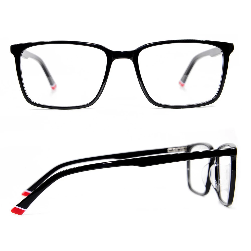 New Design Light Weight Eyewear With Acetate Material Optical Eyeglasses Frames For Men Buy