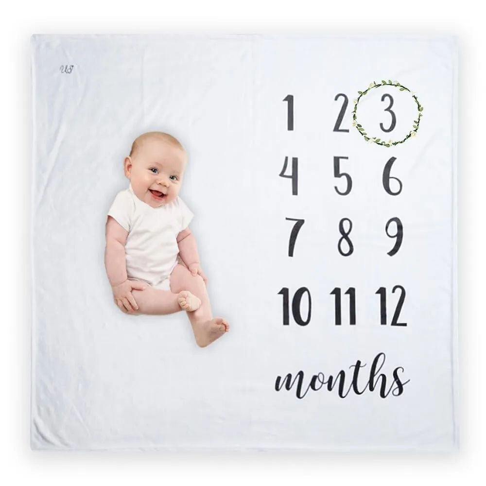 Design Sublimation Blank Newborn Milestone Photography Prop Baby ...