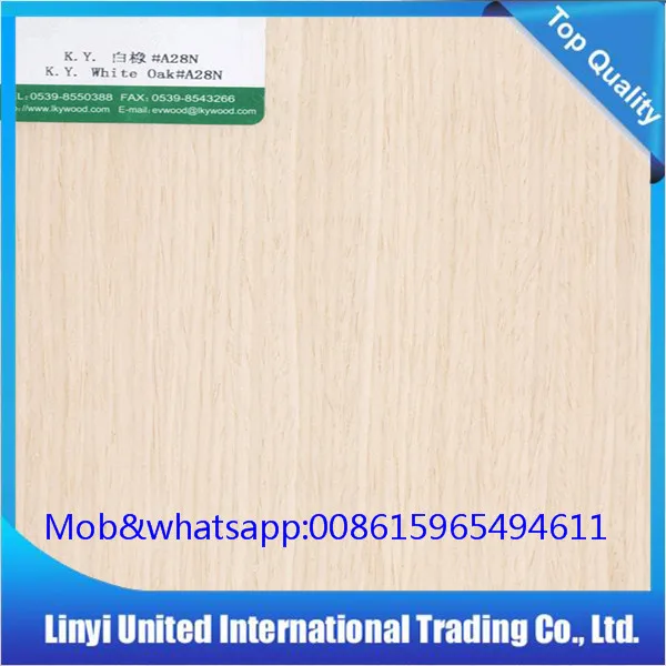 2*8ft 0.5mm engineered wood veneer redon white Vine wood veneer