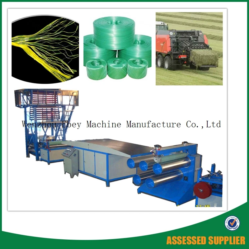 Polypropylene Pp Extrusion Machine Raffia Yarn Extruder/ Plastic Rope