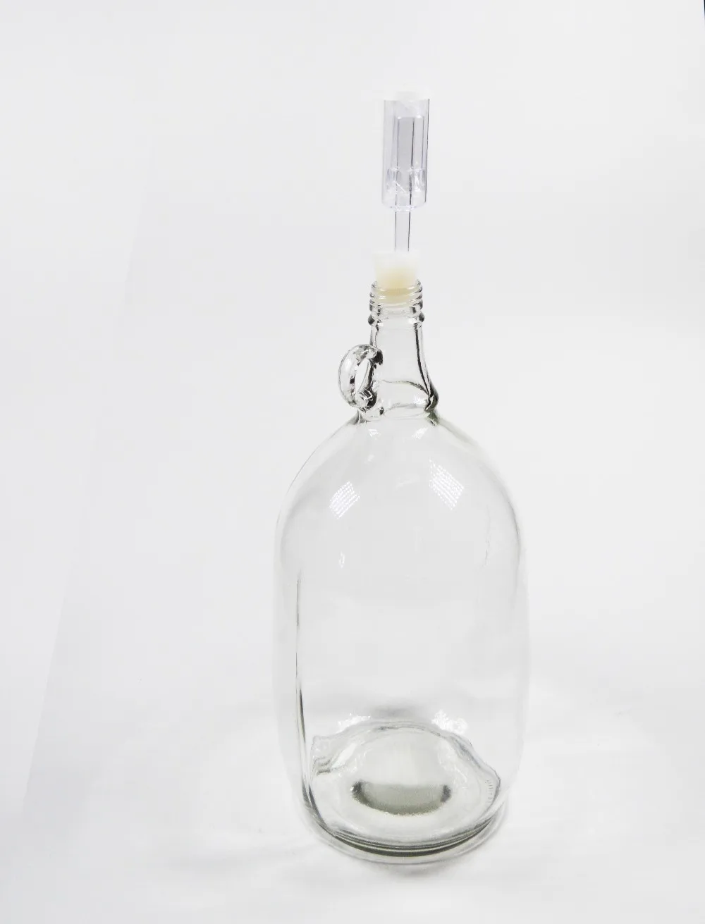 Homebrewing Wine/beer Fermenter Glass Jar 1 Gallon/4litre With Or