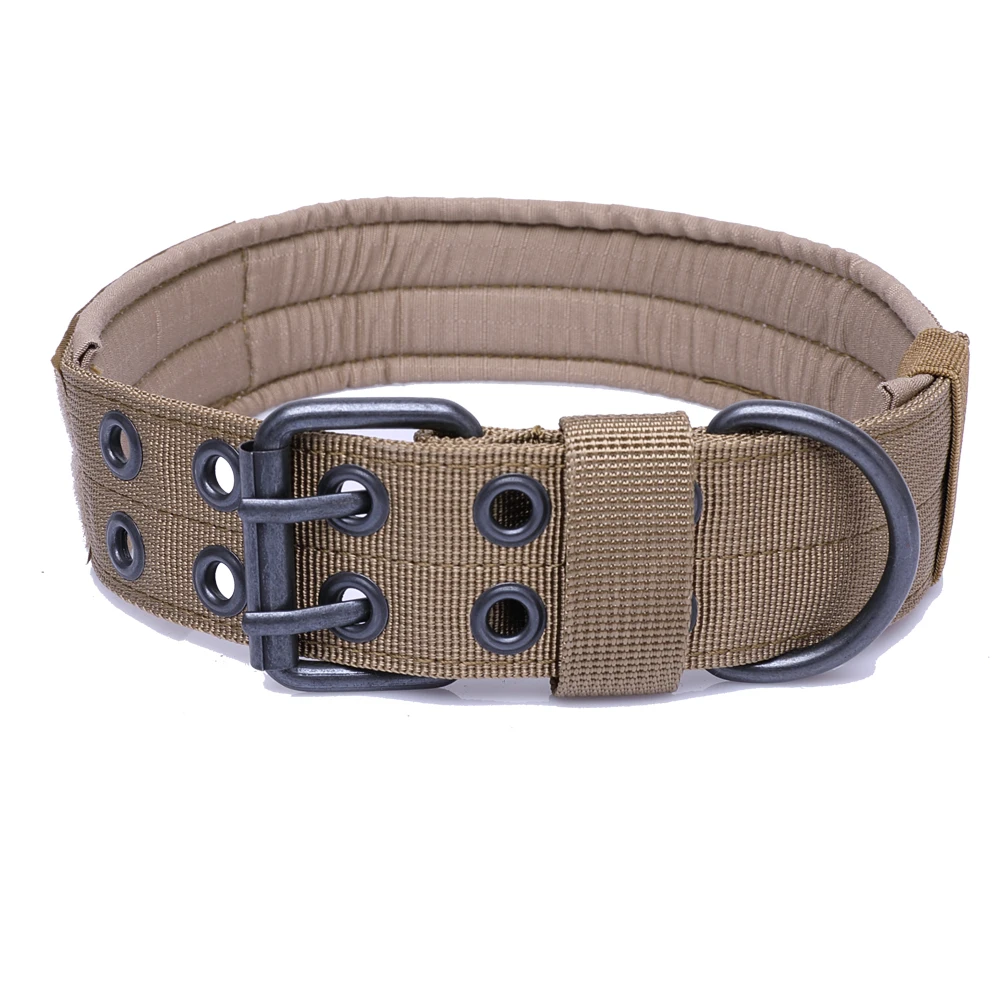 Tactical Dog Collars For Big Dogs And Leashes Nylon Tactical Dog