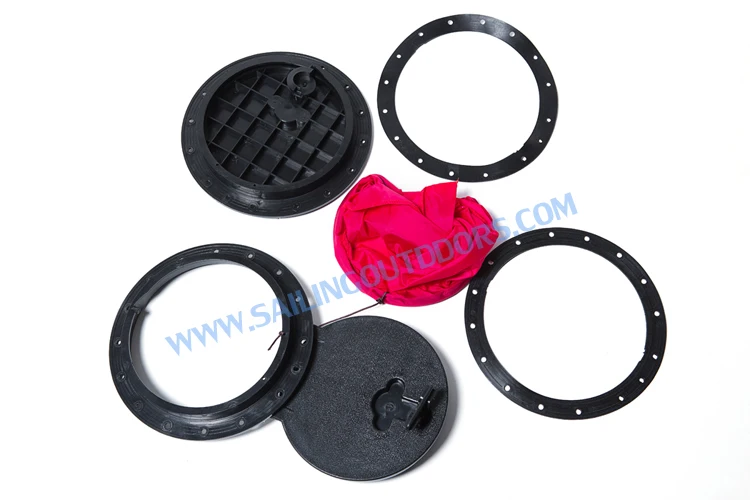Plastic 8 Inch Deck Rubber Seal For Hatch Cover With Red Bag Marine