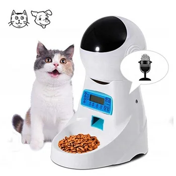 automatic dog food dispenser with timer