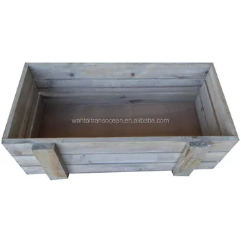 Solid Wood Open Slat Crate Box Buy Wood Crate Storage Wooden