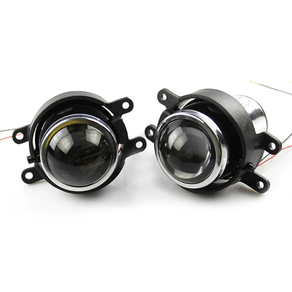 2.5 Inch Fog Light Hid Projector Lens Full Metal Lens H11 Driving Fog Lamp For Toyota/Citroen/LEXUS Car Motorcycle Retrofit