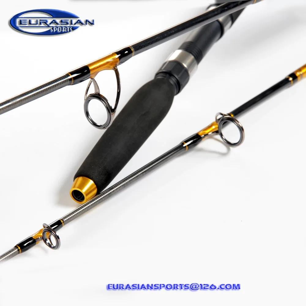 Carbon Jigging Fishing Rod,Light Boat Trolling Rod,820lbs 1.65m