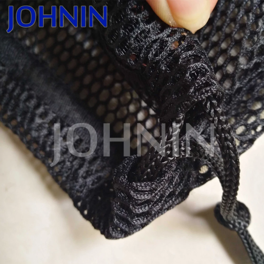 Durable Nylon Sliding Drawstring Cord Lock Closure Mesh Stuff Bag Buy