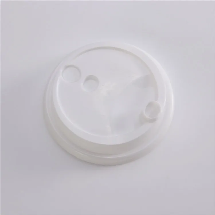 Custom logo Disposable Plastic Cup PS Milk Tea Juice Cups Food Grade 500ml 600ml 700ml White Lids High Transparent