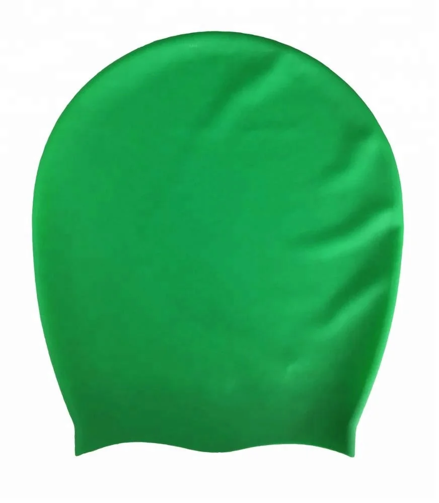
Silicone long hair Swimming Cap 
