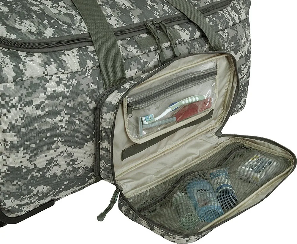 military deployment bag w wheels