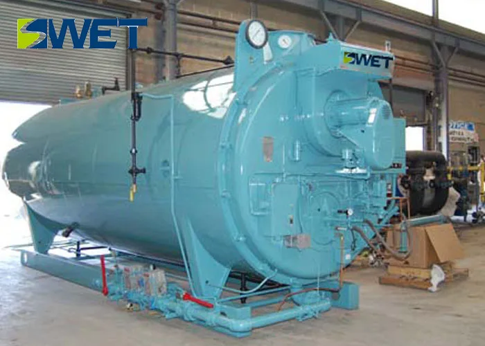 hot water and steam fire tube gas combi boiler for paper industry