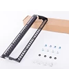 Manufacture price unloaded patch panel 8 12 24 36 48 64 port rj45 rj11 cat5e cat6 cat 7 utp stp cctv patch panel