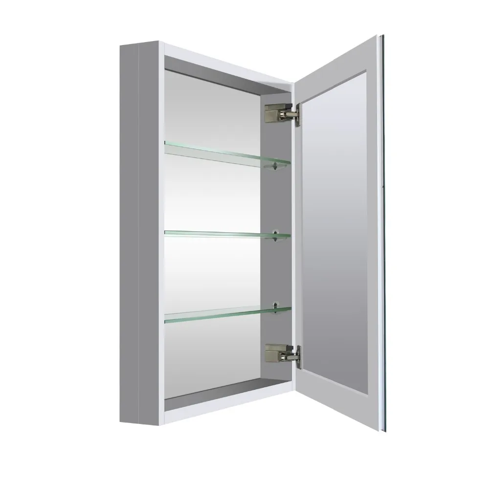 B C 23 X30 Aluminum Medicine Cabinet 4 5 8 Depth 3 Mirrors Left Right Hand Opening 3 Adjustable Glass Shelves Slow Close Hinges Buy Medicine Cabinet For Bathroom Mirror Cabinet Aluminium Medicine Cabinet Product On Alibaba Com