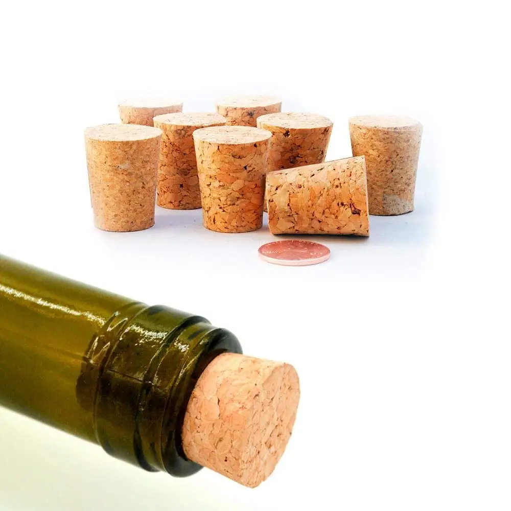 Natural Premium Straight Cork Stopper Perfect For Resealing Wine