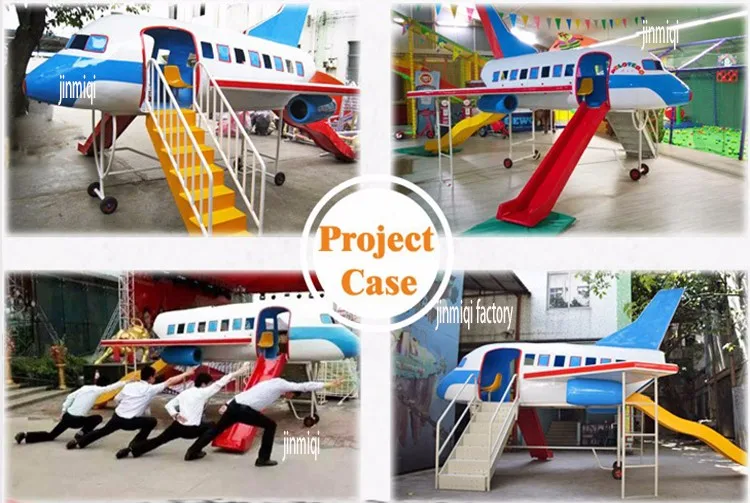 Jmq18141a Airplane Outdoor Playground,Children Airplane Playground