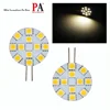 PA Marine Lamp Round PCB G4 12 SMD 5050 LED RV Home Indoor Light Bulb