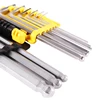 Nickle plated ball point allen hex key by cnc process