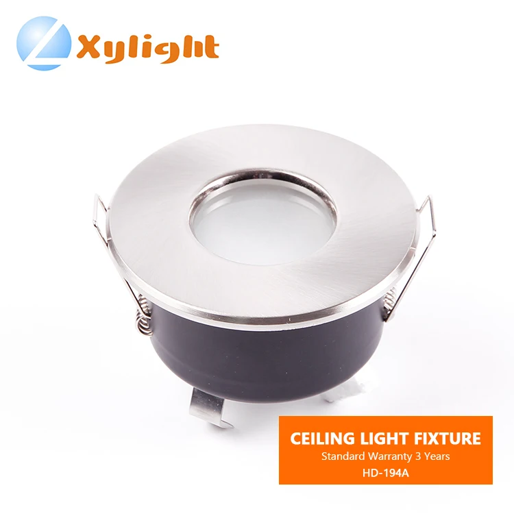 5w 7w 9w 12w 15w 24w GU10 MR16 IP65 bathroom round LED downlight Fixture frame holder