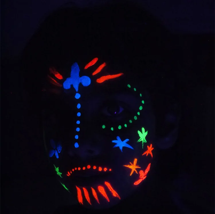 color glow powder 749