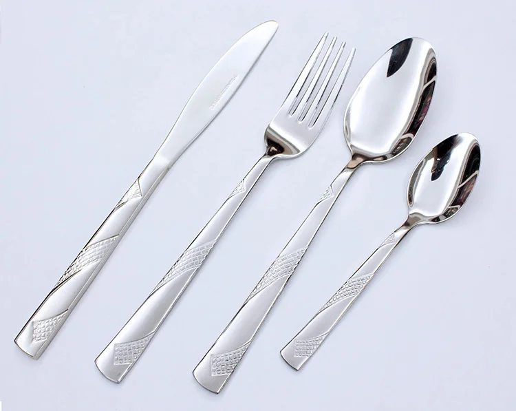 Modern Design Restaurant Silverware Stainless Steel Bulk Flatware Buy Stainless Steel Cutlery