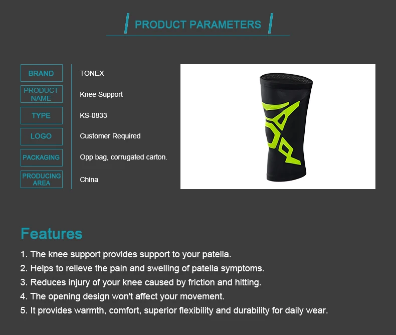 Mixed Color Knee Pads PU Compression High Elastic Knee Pads Adjustable Support Sleeves Knee Pads