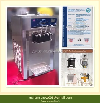 whipped ice cream machine