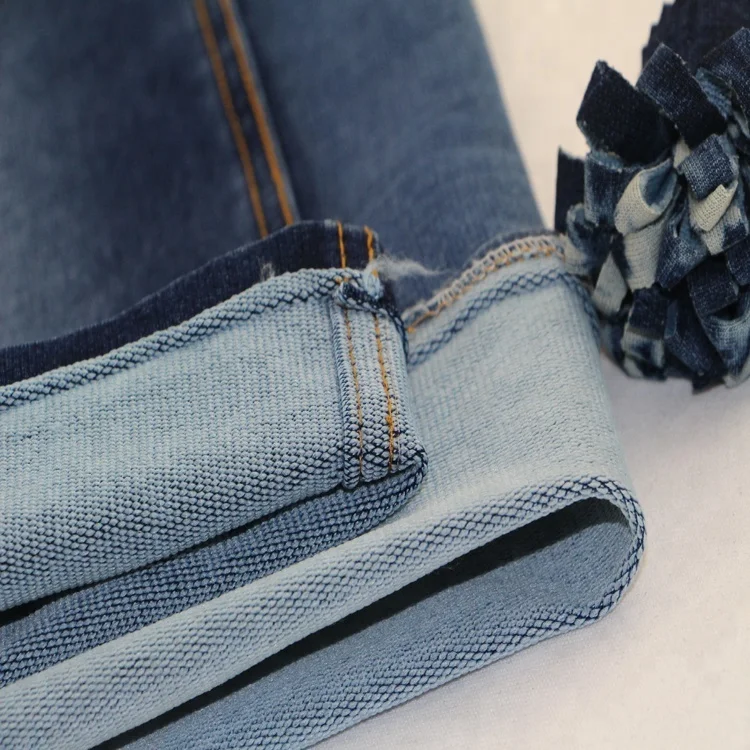 denim french terry fabric
