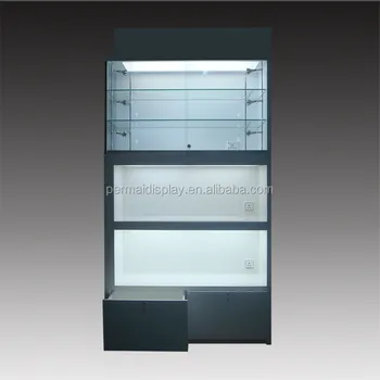 Wooden Display Cabinets 3 Tier Acrylic Cosmetic Stand Wooden Display Cabinets 3 Tier Acrylic Cosmetic Stand