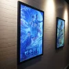 Wall Mount A1 magnetic picture photo light box frame for Cinema poster