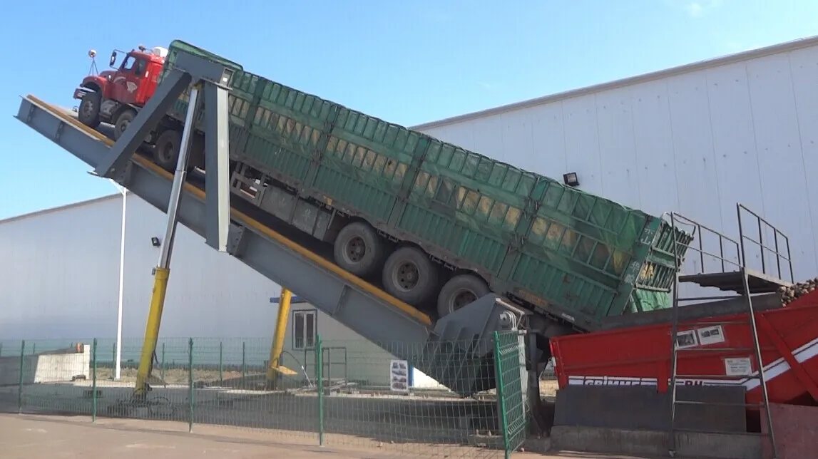 Rollover Unloading Tipper Unloading Container Systems Buy Unloading