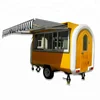 Mobile fast food snow cone truck professional hot selling concession stand vending cart