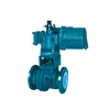 cheap price PN10 DN80 carbon steel pneumatic actuated plastic lined ball valve