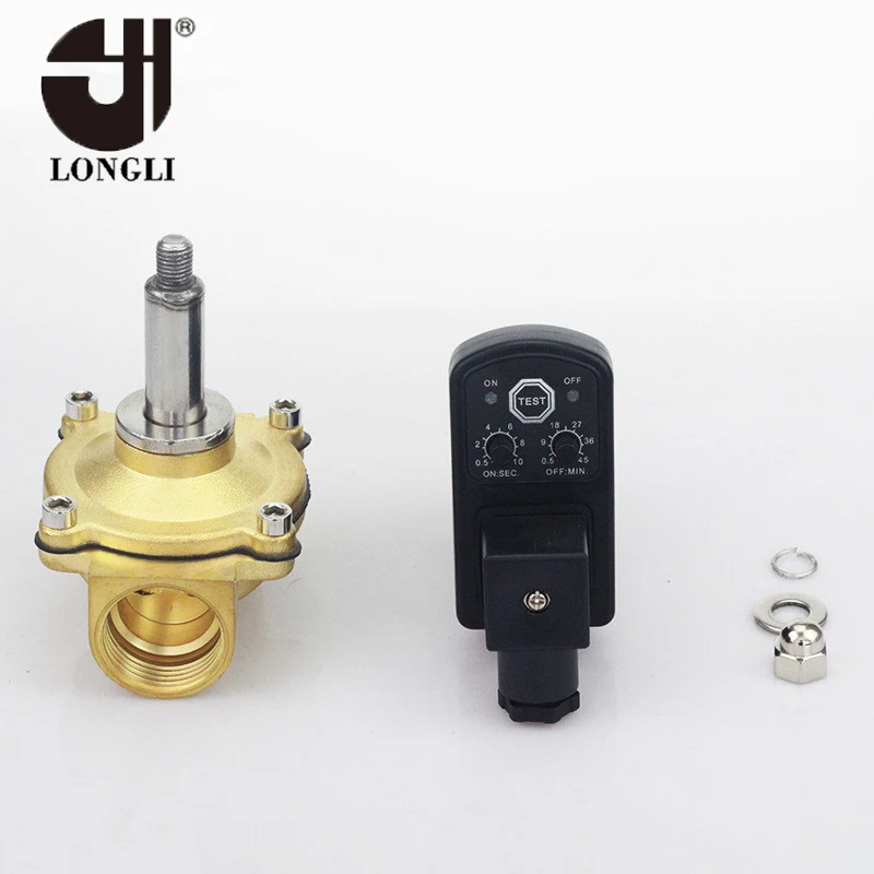 2w25025 25dn Air Compressor Timer Drain Brass Solenoid Valve Buy