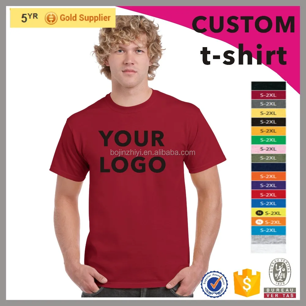 T Shirt Made In India Mens Tshirt With Custom Logo Screen Printing T