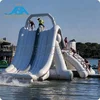Large aqua fun park amusement inflatable floating slide / inflatable climbing water slide for sale