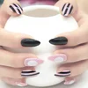 ABS material nice designed nail tips