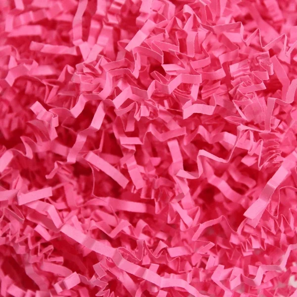 
Hot Pink color Crinkle paper shred for holiday 