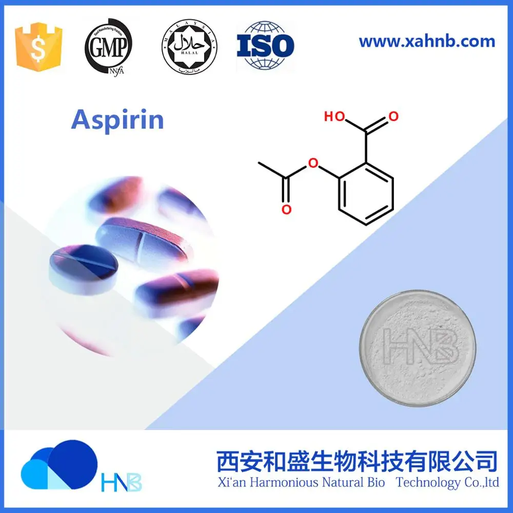 Pharmaceutical Grade Analgesic Antipyretic Pure Aspirin Cas. 50 - 78 ...