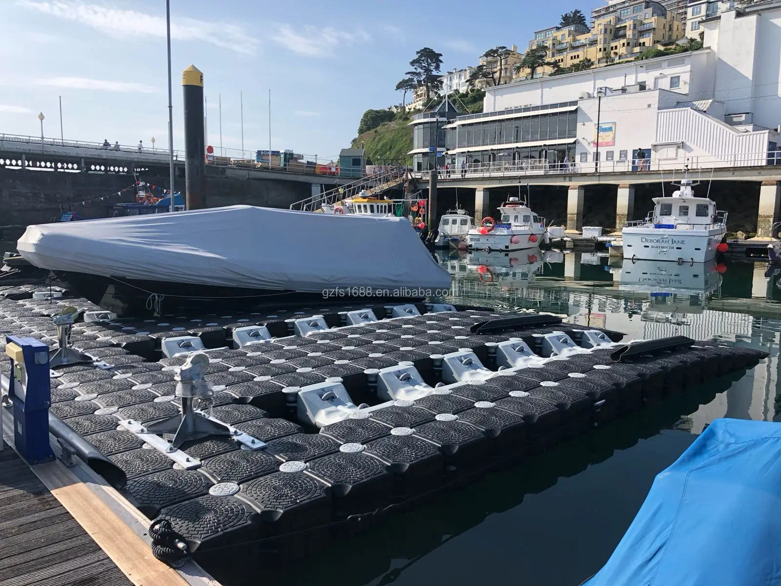 China Manufacture Hdpe Plastic Floating Dry Dock Jet Floating Dock