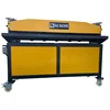 Sheet metal ribbing machine, ribbing making machine for HVAC