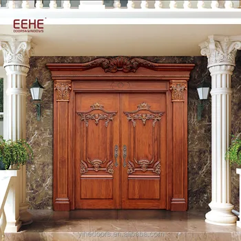 Kerala Teak Wood Main Front Door Designs View Front Door Designs Eehe Product Details From Guangdong Ehe Doors And Windows Technology Co Ltd On Alibaba Com