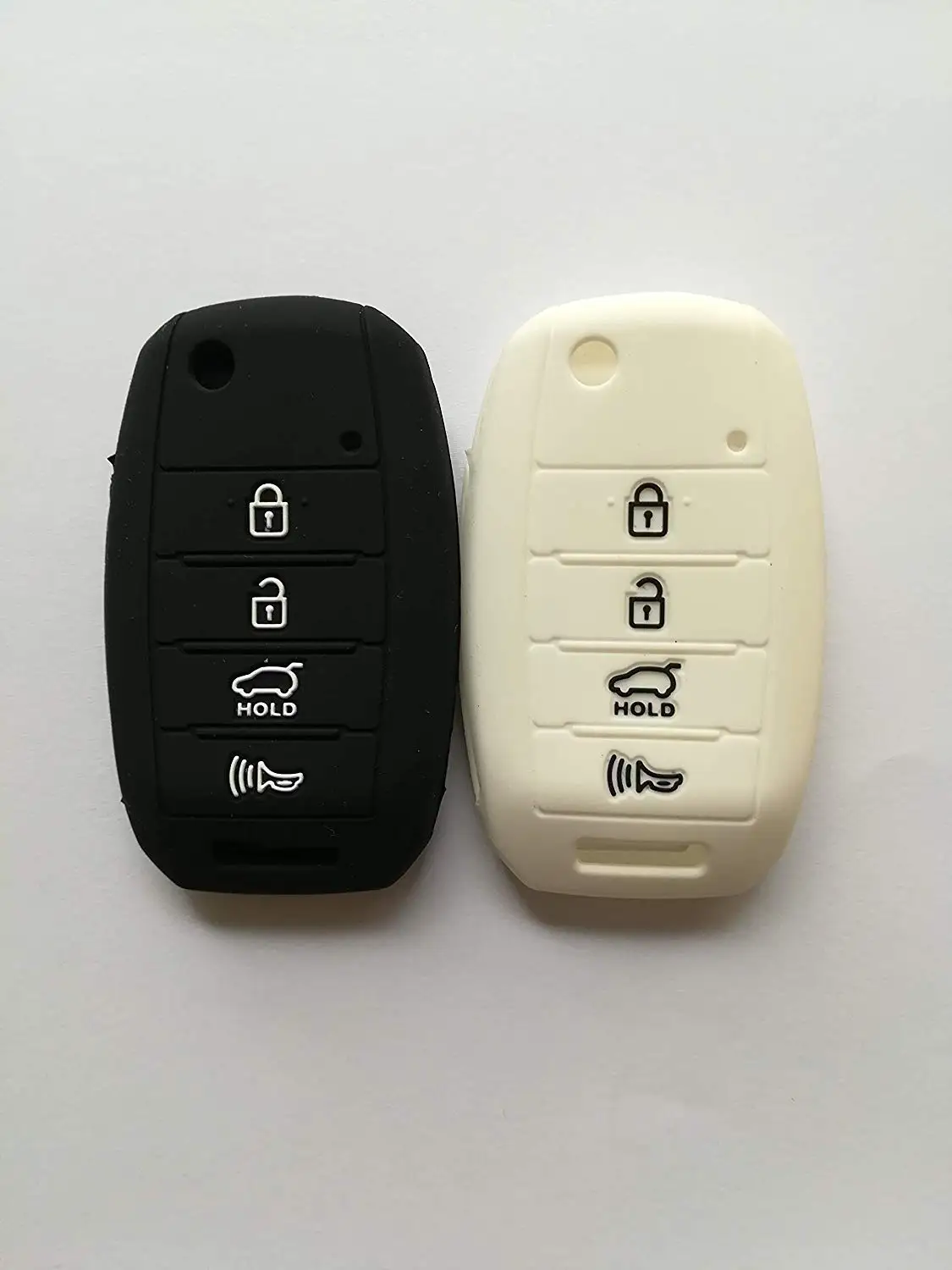 Qty(2) Key Cover Sleeve for 2013 2016 2014 2015 KIA Sorento Carens Forte Rio Soul Optima Sportage Remote Key Holder Protector Fob Skin Key Cover Keyless Gift TQ8-RKE-3F05