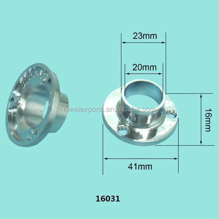 16031 clothes hanging tube Flange,