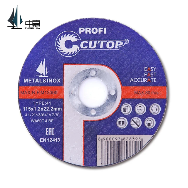 
Yangquan Zhongjia Abrasives Co Ltd Cutting Disc For Metal 