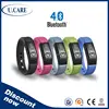 Bluetooth waterproof promotional fitbit flex belt clip pedometer, fitness wristband, smart activity fitness tracker