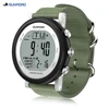 Sunroad FR721 Men Digital Wristwatch 50M Waterproof Chronograph Thermometer Weather Forecast Fishing Barometer Watch Men