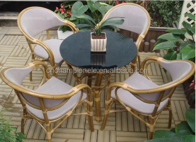 Cheap French Style Wicker Chairs And Table Rattan Bistro Set Buy